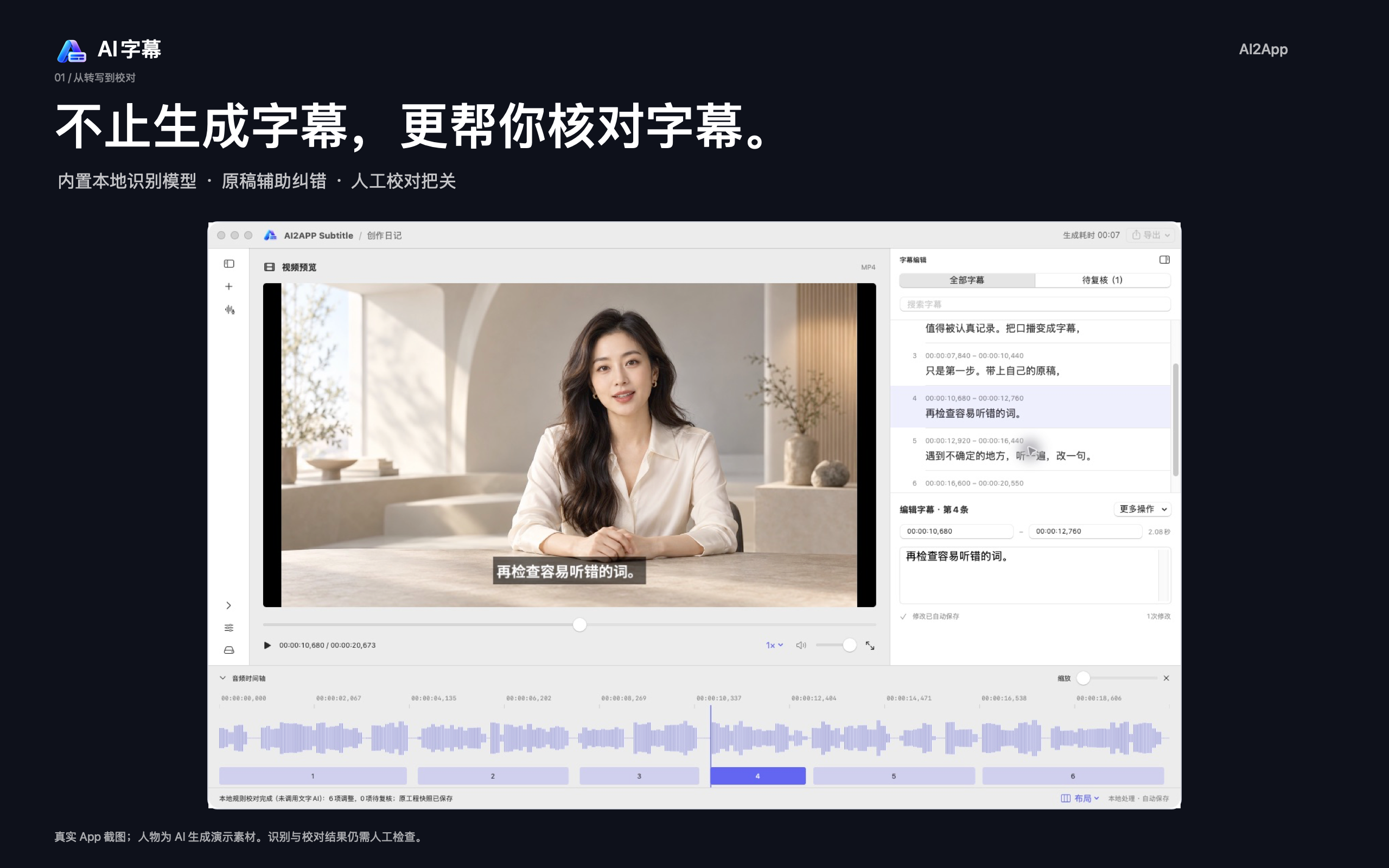 审字君 product preview. Open the full product introduction.
